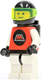 Genuine LEGO Space: M:Tron VECTOR DETECTOR Set 6877 Comp. w/ Minifigure **USED**