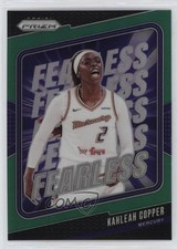 2024 Panini Prizm WNBA Fearless Green Prizm Kahleah Copper #5 0p1n