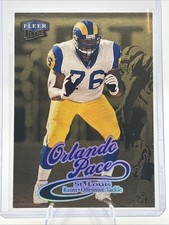 1999 Fleer Ultra Gold Medallion #166G Orlando Pace St. Louis Rams