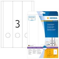 HERMA Ordneretiketten 5135 wei&szlig;, 25 Blatt