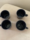 Fiestaware Cobalt Blue Coffee Mug Ring Handle Homer Laughlin, Retired Set of 4 — photo 9