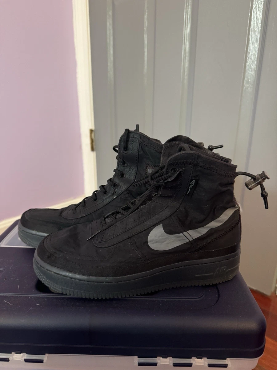 Nike Air Force 1 Shell High Black W for sale | eBay