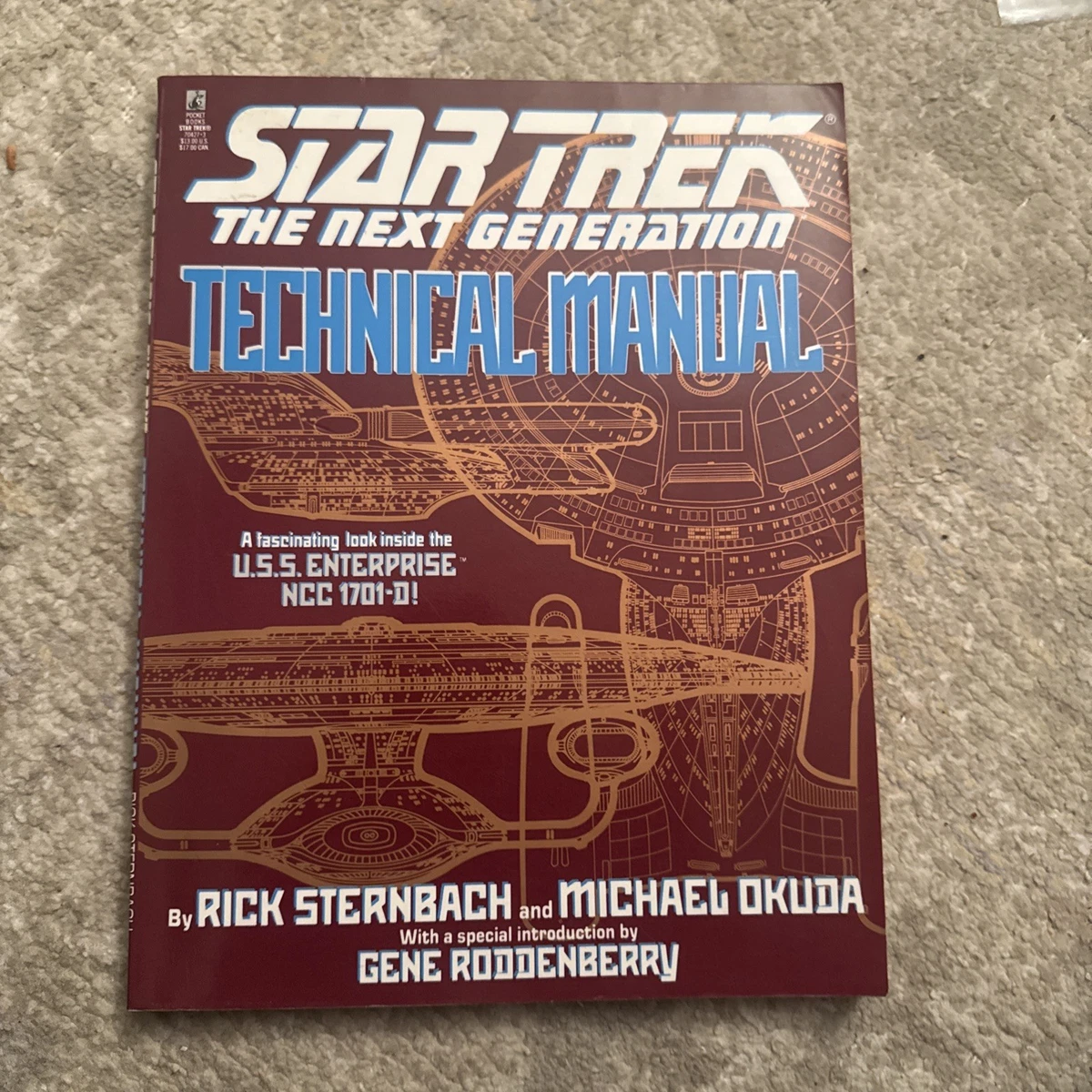 star trek technical manual products for sale | eBay