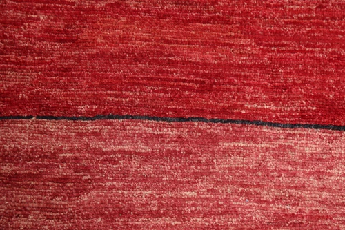 Handmade Multicolor Gabbeh Oriental Area Rug 5x8 Ft Striped Modern Wool Carpet - Picture 9 of 20