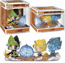 Funko Pop Dragon Ball Z Perfect Cell 2222 & Father Son Kamehameha 2223 *Presale