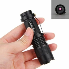 Infrared Flashlight Torch Night Vision LED 850nm IR Light Lamp Ghost Hunting