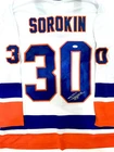 Ilya Sorokin Signed Islanders Jersey JSA COA Auto NY Hockey White XL NHL