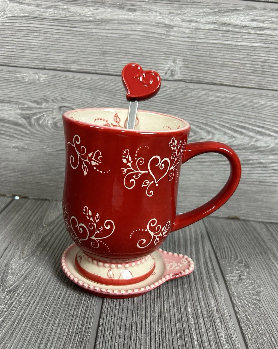 Red Coffee Mug Set Mugs for sale | eBay