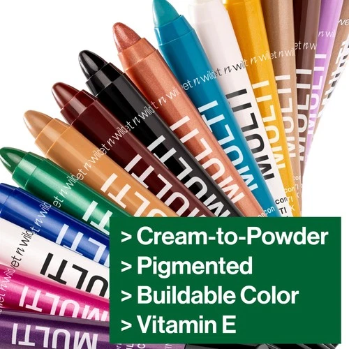 wet n wild Color Icon Cream Eyeliner & Eyeshadow Multi-Stick Green image 4