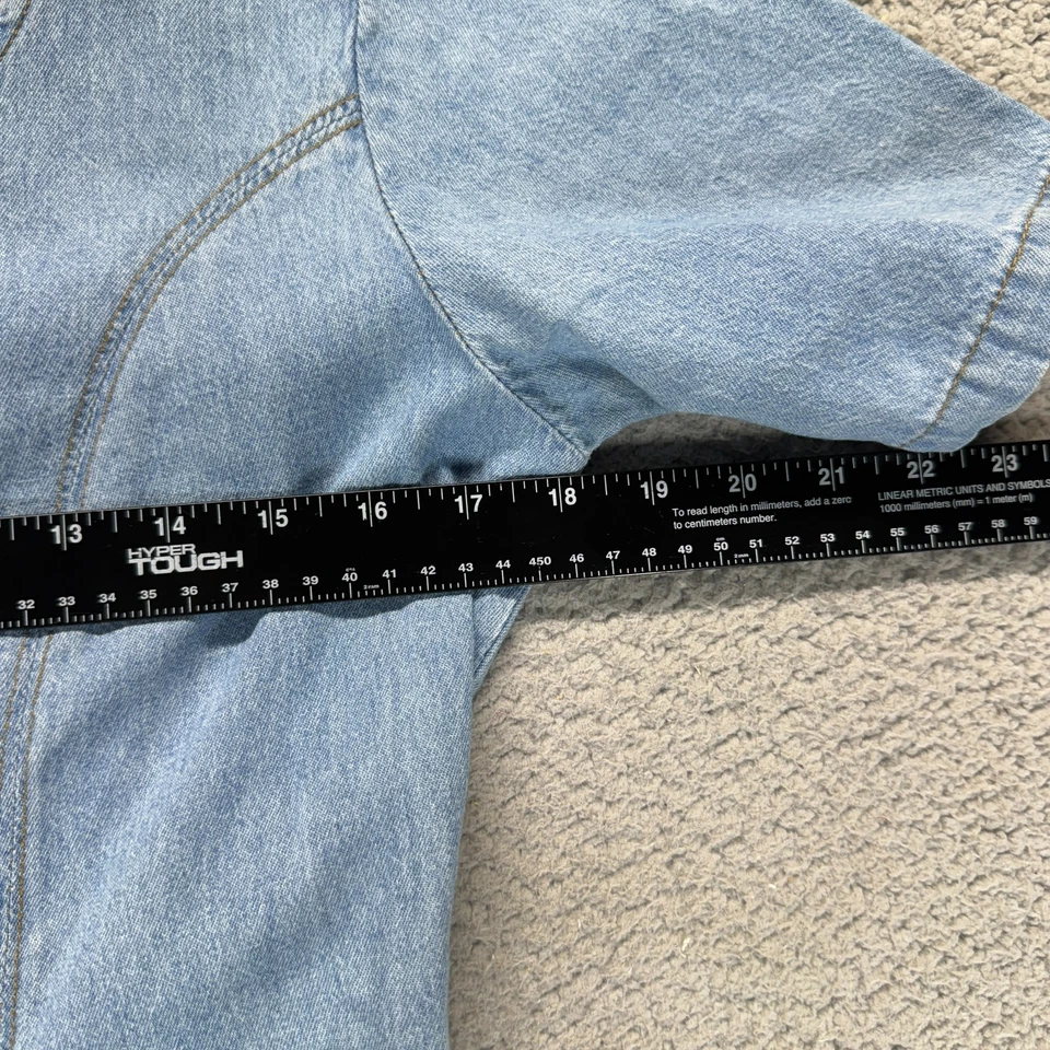 Mameluco vintage Bill Blass azul para mujer talla 10 plisado pradera hecho en EE. UU. Foto 2 de 4