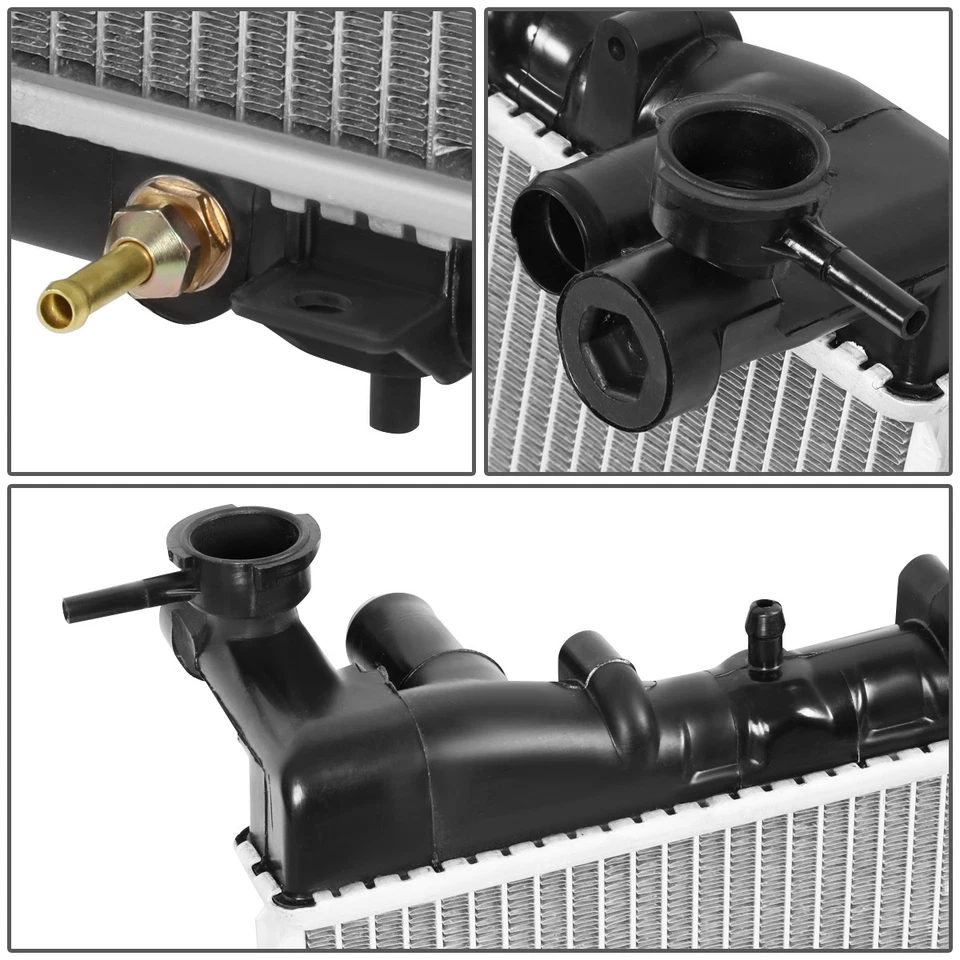 PARA 91-99 NISSAN SENTRA AT/MT ESTILO OE NÚCLEO ALUMINIO RADIADOR CARRERAS DPI 1178 Foto 4 de 4