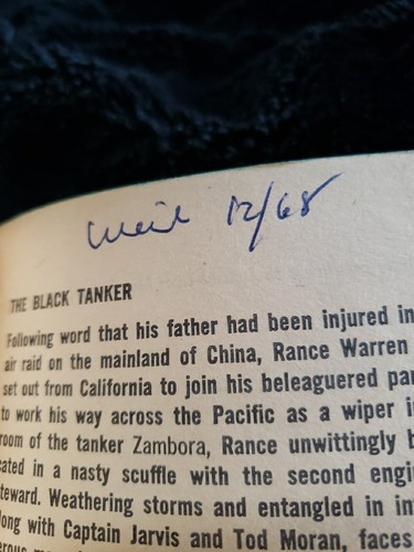 The Black Tanker by Howard Pease Dell Paperback 1968 - Picture 6 of 17