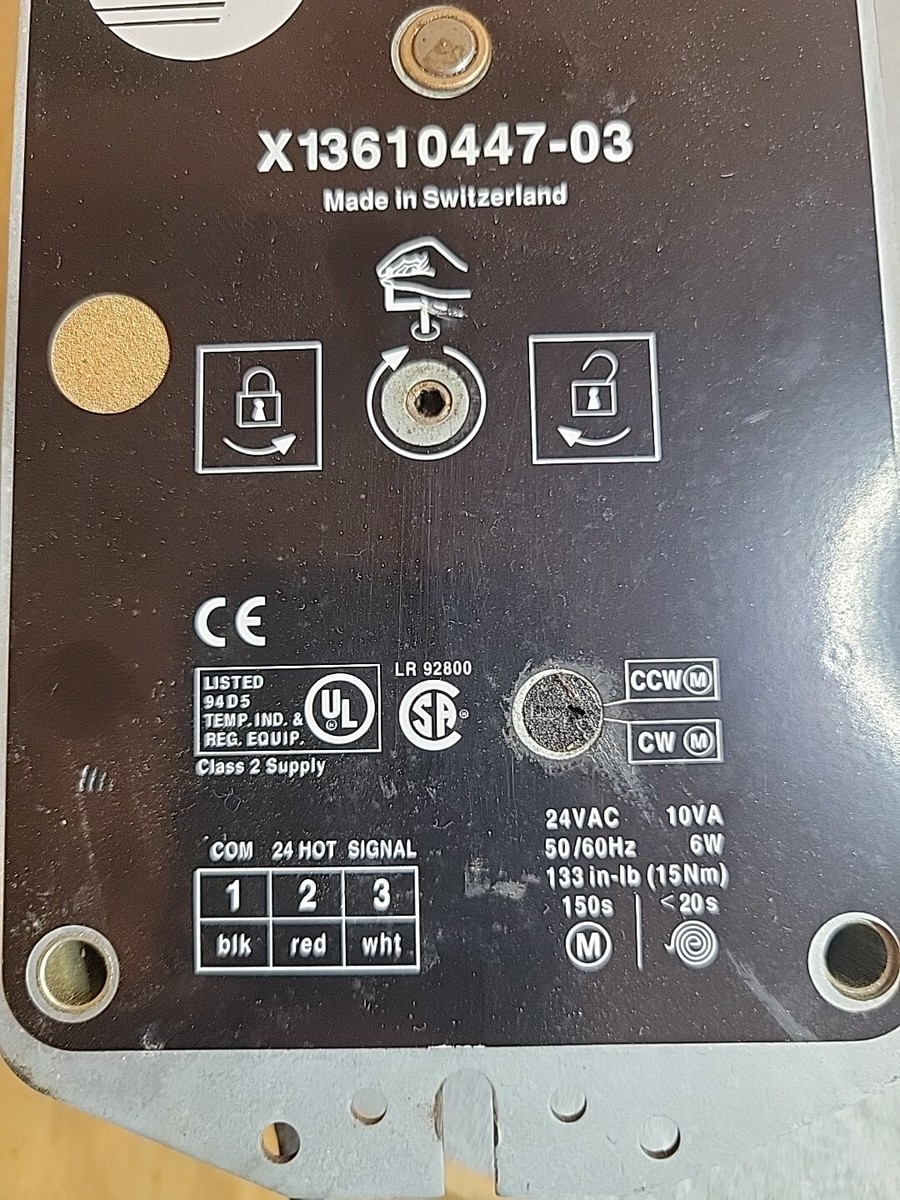 TRANE X13610447-03 ACTUATOR for sale online | eBay