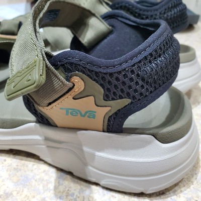 NEW TEVA men\'s zymic sandal in dark olive/teal green Amazon.com | Teva Men main image 3