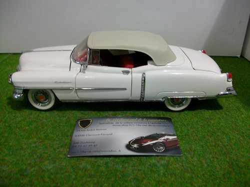 CADILLAC ELDORADO cabriolet 1953 FRANKLIN MINT 1/24 voiture miniature collection - Picture 2 of 3