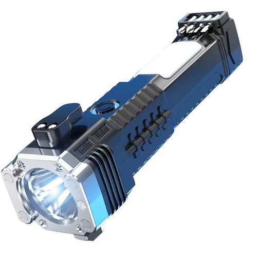 Car Hammer Rechargeable Treasure Work Light Self-rescue Defense Flashlight @#@