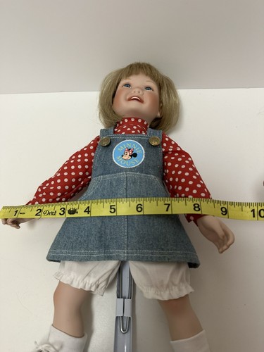 Ashton Drake Gallery Porcelain 16” Walt Disney Girl, Boy & End Of Long Day Doll - Picture 20 of 22