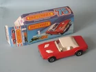 Matchbox Superfast 1 Dodge Challenger Red Body White Seat Boxed Lesney