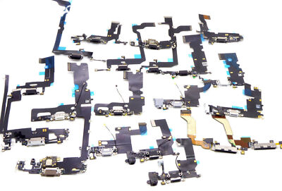 Ersatz für iPhone 5 5s 6 6s 7 8 X XS 11 12 13 Pro Max Ladebuchse Flex USB Dock