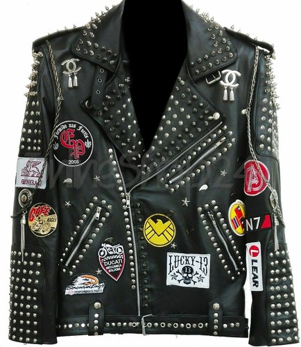 mens punk rock jacket