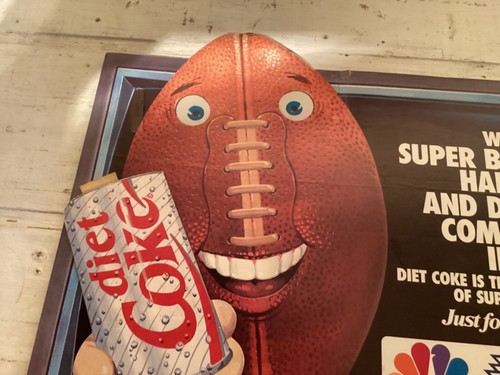 Présentoir carton 3D Super Bowl XXIII Diet Coke - Photo 3/6