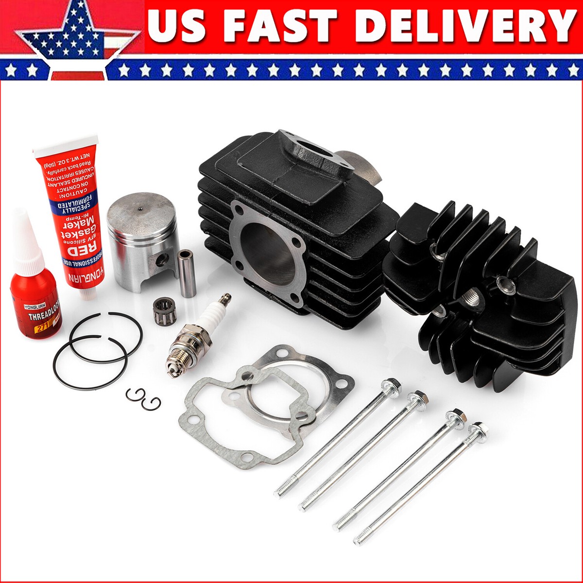 For Yamaha YT60 Tri-Zinger 4-Zinger Cylinder Piston Gasket Top End