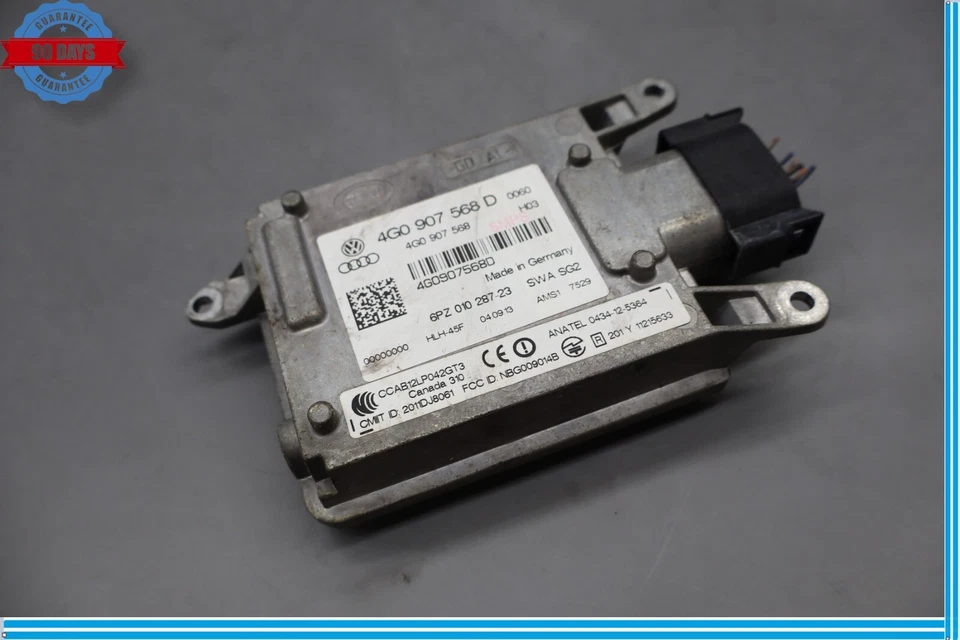 12-18 Audi A6 Preium Rear Left Side Blind Spot Radar Control Sensor Module Oem - Image 2 of 4