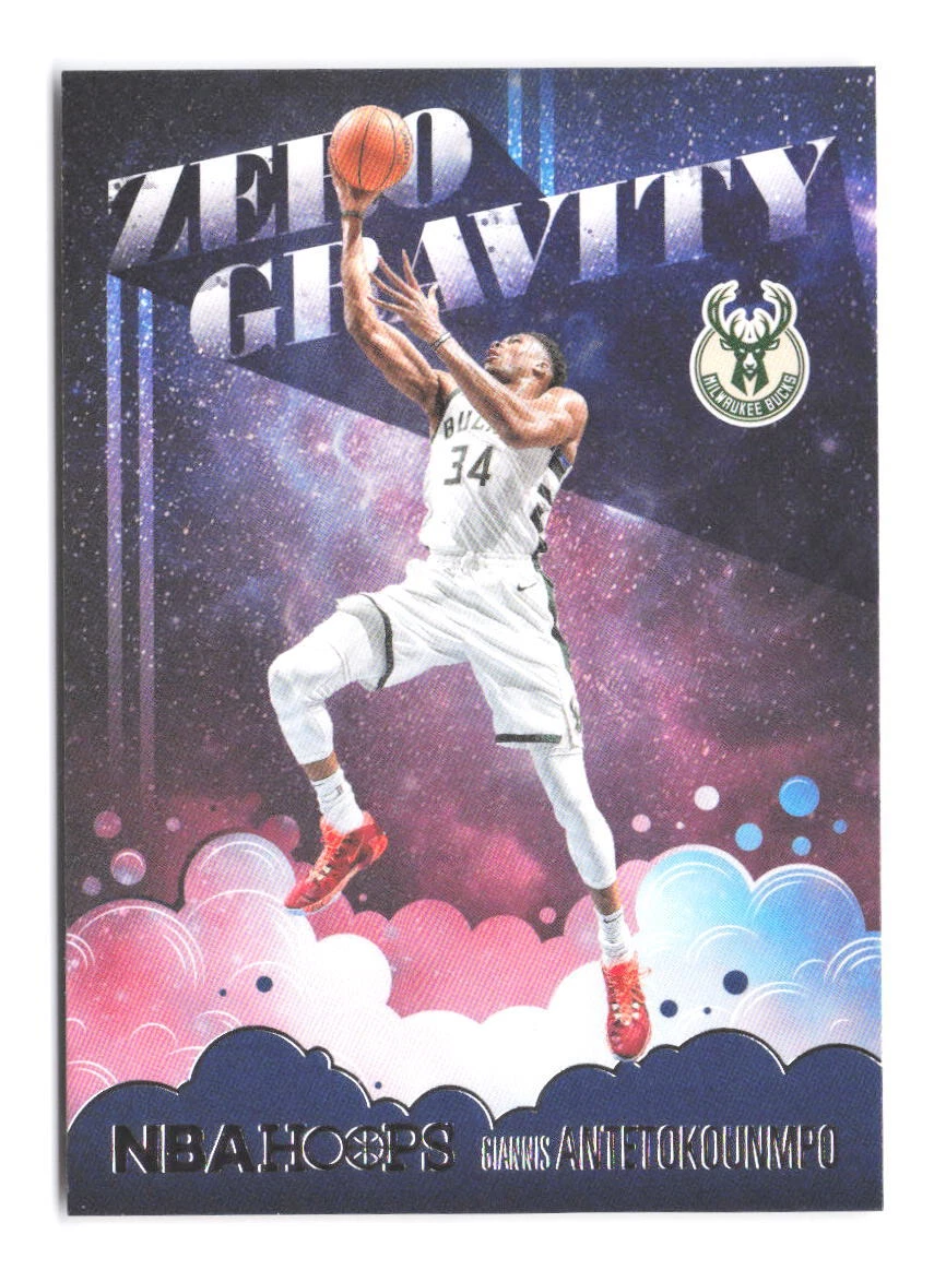 Giannis Antetokounmpo trading card