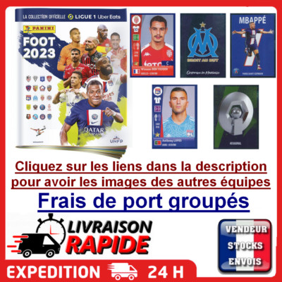WELCOME IN LIGUE 1 - Aufkleber Sticker PANINI LIGA 1 FUSSBALL 2023 - zur Auswahl