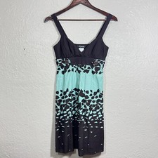 Vintage Y2K City Triangles Mini Dress Sz 5/6 Babydoll 90s Fairy Grunge Sundress