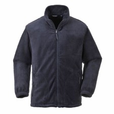 Image of Portwest Mens Aran Fleece Navy M