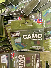 Joblot 10 x BCB CHAMELEON CAMOUFLAGE CAMO COMPACT BLACK / GREEN / BROWN Mirror