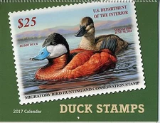 2017 Federal Duck Stamp Calendar