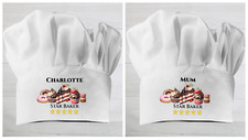 Personalised Chef Hat 'Star Baker' Adult Chef's Hat Mother's Day Birthday Gift