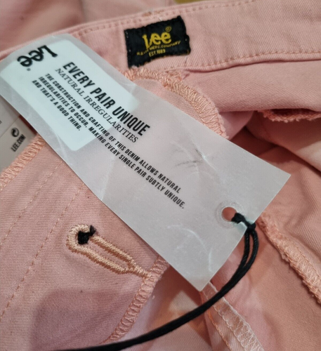 Lee Damen Slim Fit Chino Hose Jeans Pastell Rosa W27 L31 Neu mit Etikett UVP 95£ - Bild 7 von 7