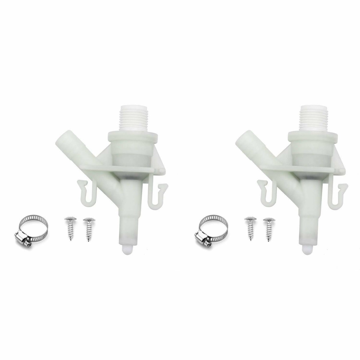 【310企画】310/RVビスチェツキT 2 set For Dometic 310 Toilet Parts Plastic Water Valve Kit Toilets