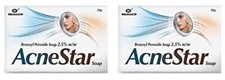ACNE STAR Face  Body Soap Bar Oil Control 100g For Acne Prone and Oily Skin X 2