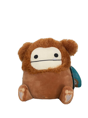 NEW Squishmallow Benny Bigfoot 7.5  Five Below Exclusive Gold Sparkle Hair BNWT