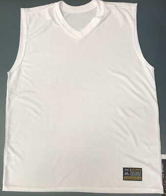 New McDavid Sleeveless V-neck Loosewear, Model 934, White