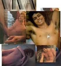 VIVA magazine PENTHOUSE’S PLAYGIRL 4-75 APRIL 1975 VALERIE PERRINE MALE NUDES IU