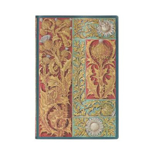 Paperblanks Wild Thistle Vox Botanica Softcover Flexi Mini Lined Elastic Band