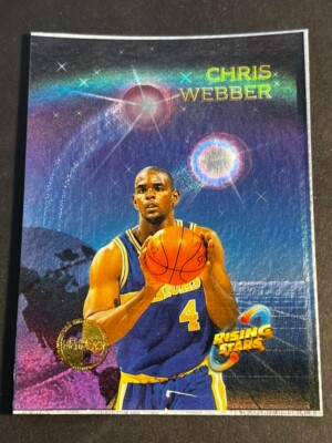 Box 2: 1994-95 TSC Rising Stars Members Only BORDERED PROOF Chris Webber