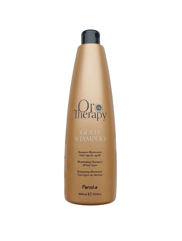Fanola/Oro Therapy 24k Shampoo "mit Goldpeptiden" Oro Puro 1000ml/Haarpflege  - Bild 1 von 1