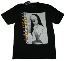 NEW AALIYAH T Shirt Tee M Medium Black Officially Licensed Hip-Hop Rap