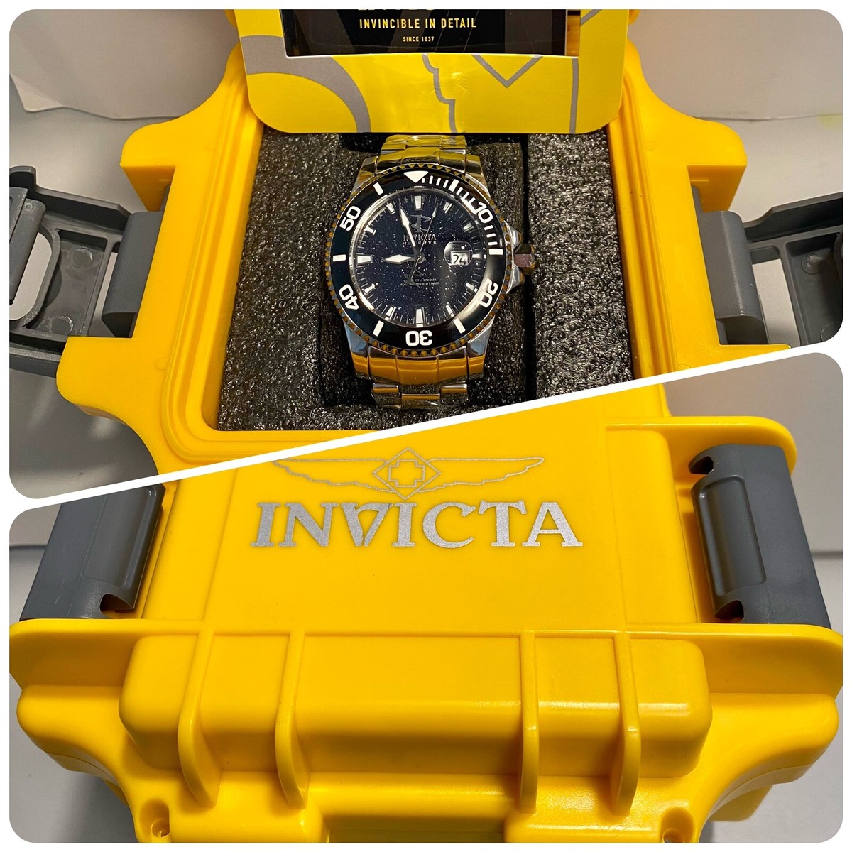 47mm Auto R150 Swiss | SANDSTONE | TUNGSTEN Bracelet | Invicta