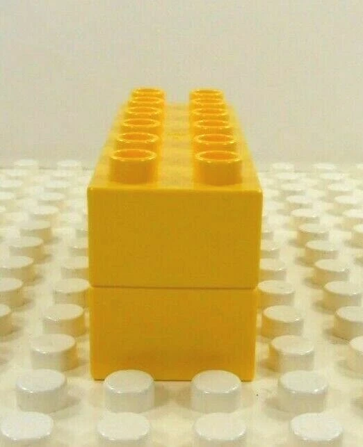 Lego Duplo Ladrillos 2x6x1 (2) Amarillo Foto 3 de 3