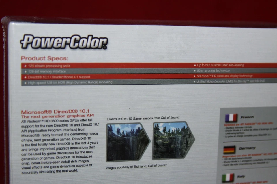 PowerColor ATI Radeon HD 3650, 512MB DDR2, AGP Graphics Card. (AG3650 512MD2-V3) - Image 4 of 4