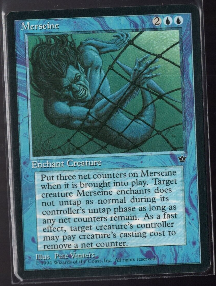 Merseine (Venters) Vintage Common Fallen Empires Magic The Gathering NM