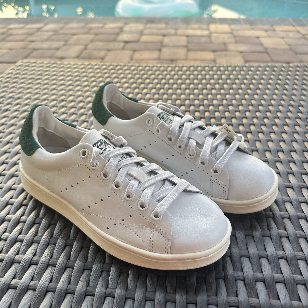 Adidas Stan Smith White Collegiate Green Men display picture 3