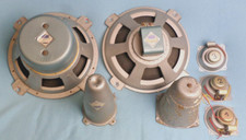 ISOPHON AlNiCo Lautsprecher P30/37/10, P30/31/10, DHB6/2 10, HM10/13/7, Vintage